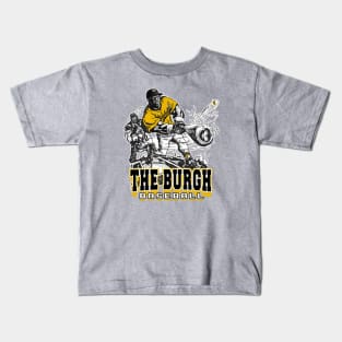 The Burgh Big Stick Baseball Slugger Kids T-Shirt